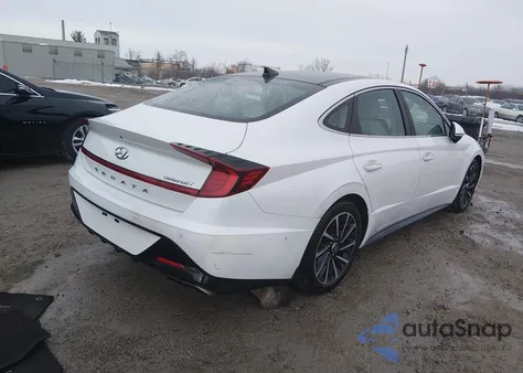 2021 Hyundai Sonata Limited z USA, uszkodzony, nr VIN 5NPEH4J27MH080864